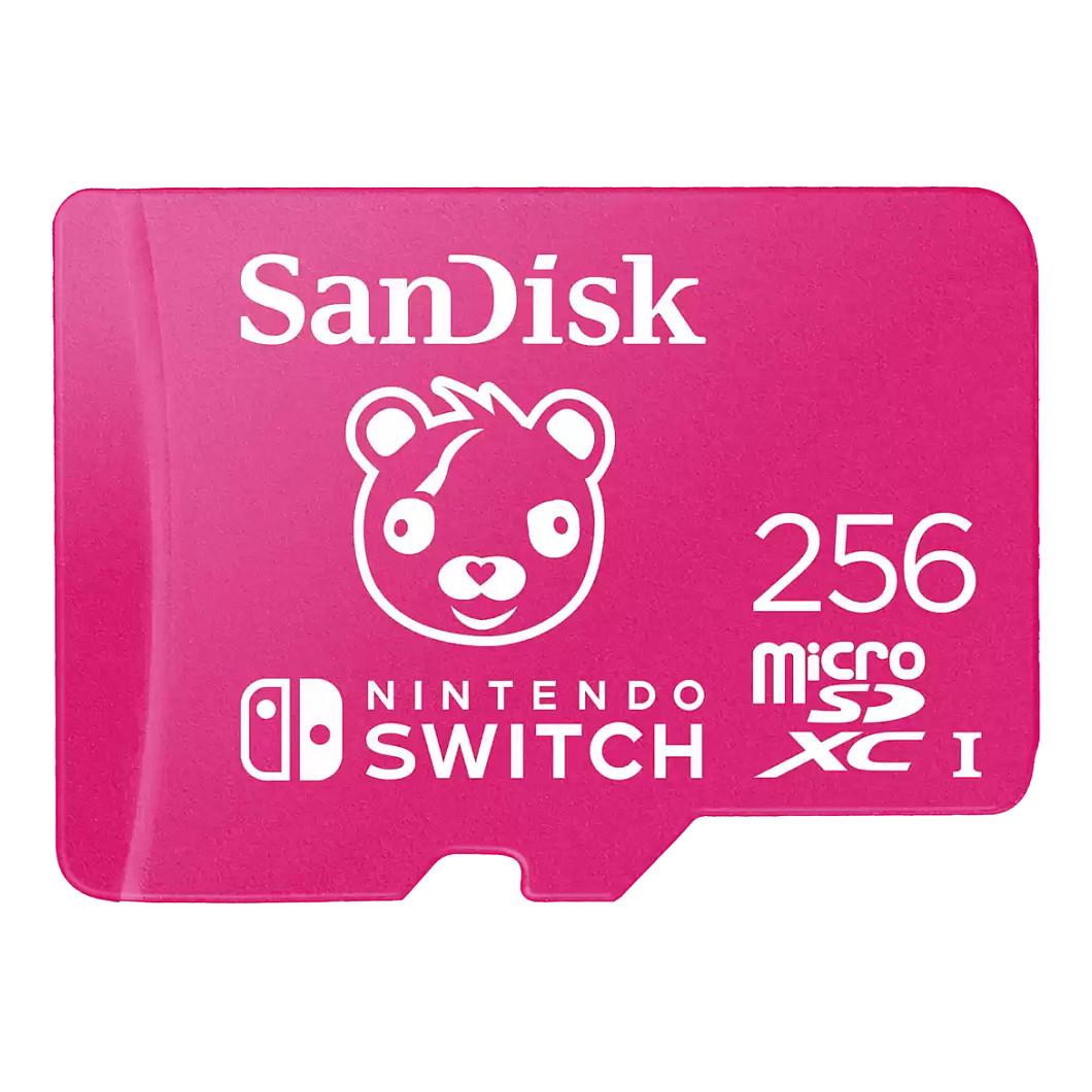 MicroSDXC-kort SanDisk Nintendo Switch Fortnite Edition 256 GB