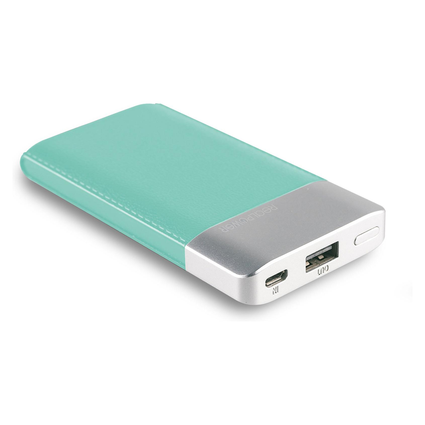 Powerbank RealPower PB-4000 Fashion Lake Blue 4.000 mAh