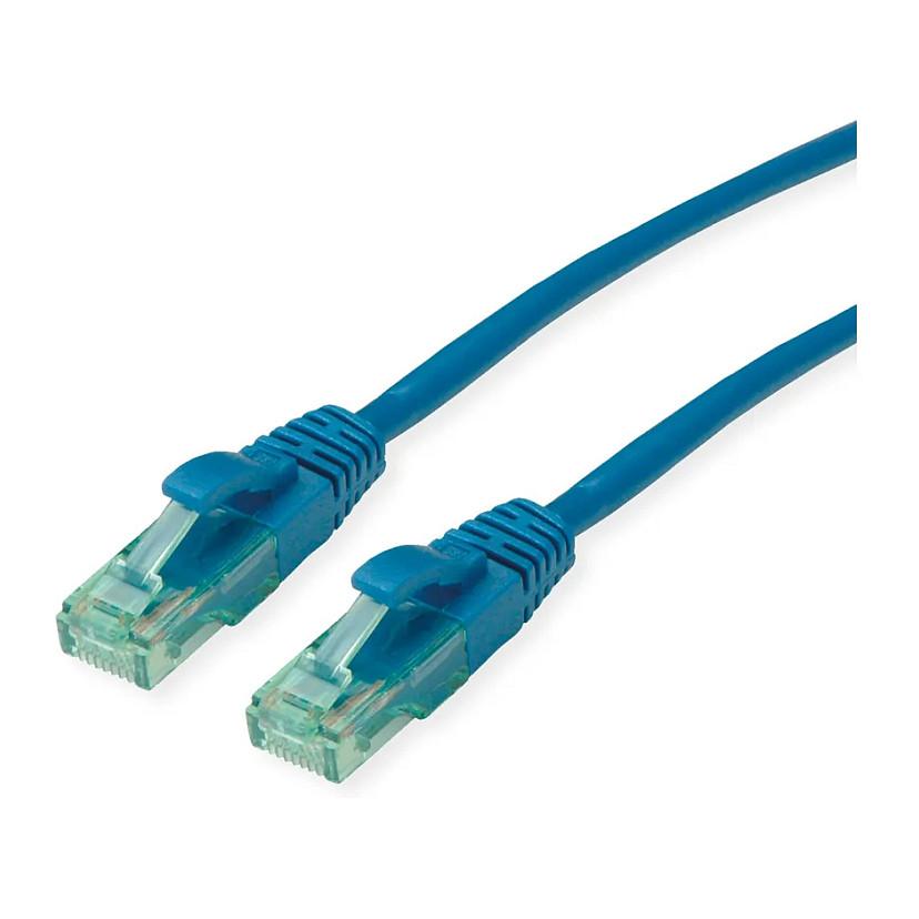 Netværkskabel ROLINE RM Cat.6A UTP RJ-45 - blå, 0,5 m