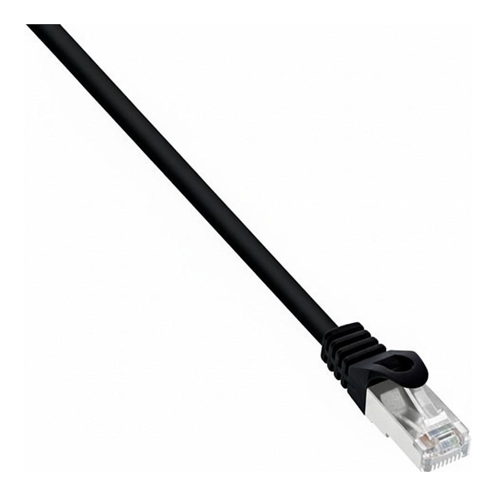 S/CONN maximum connectivity RJ45-RJ45, m-m, 0.5m netværkskabel Sort 0,5 m Cat5e F/UTP (FTP)