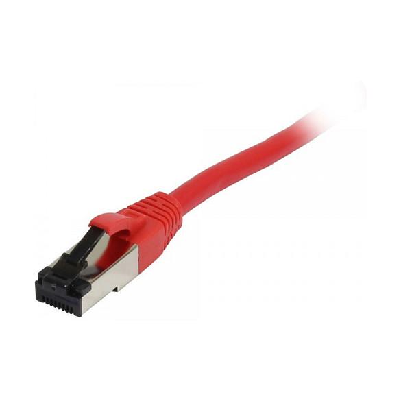 Patchkabel RJ45 CAT81 2000Mhz 05m rot SSTPSFTP TPEUltra SuperFlex AWG26 Synergy 21