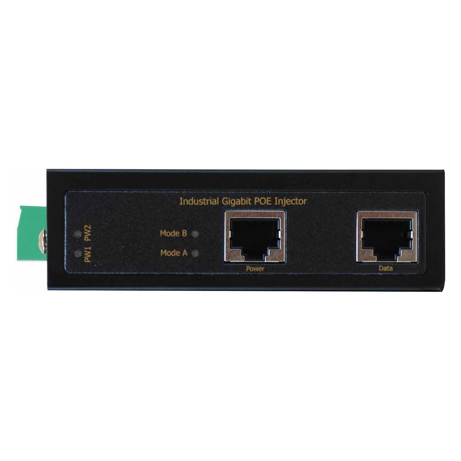 LevelOne industriel Gigabit PoE-injektor 36 W, IEEE 802.3at/af, 56 V