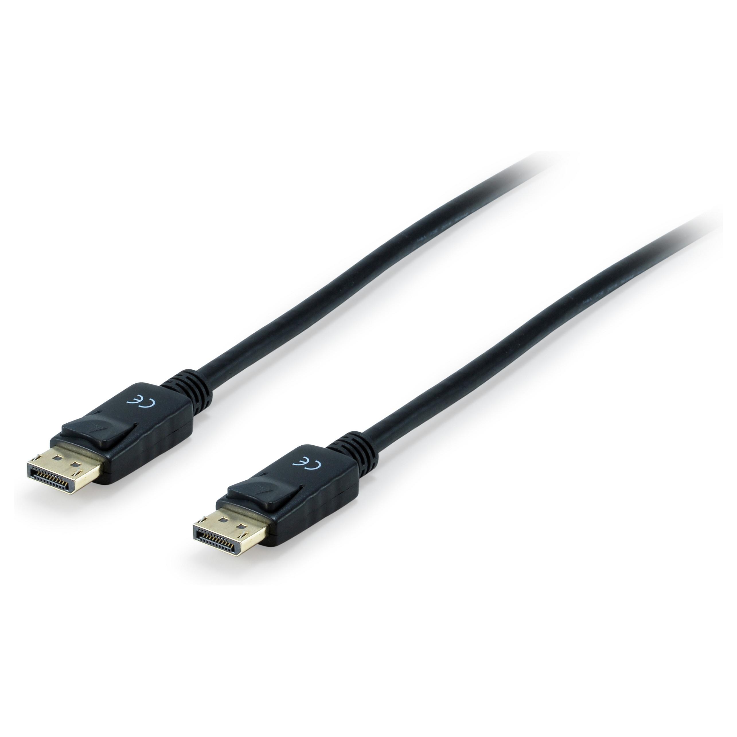 Equip 119252 DisplayPort-kabel 2 m - 8K Ultra HD, sort