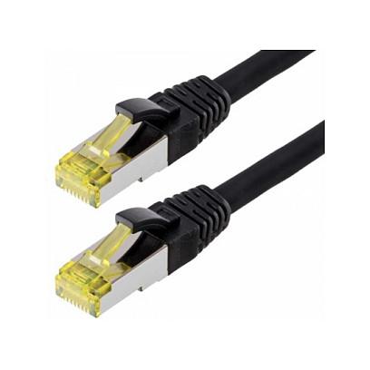 Patchkabel Helos Cat.6a GHMT AWG 26/7 - sort, 3 m
