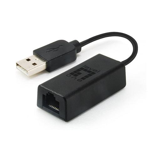 USB-netværksadapter LevelOne USB-0301 Fast Ethernet - sort