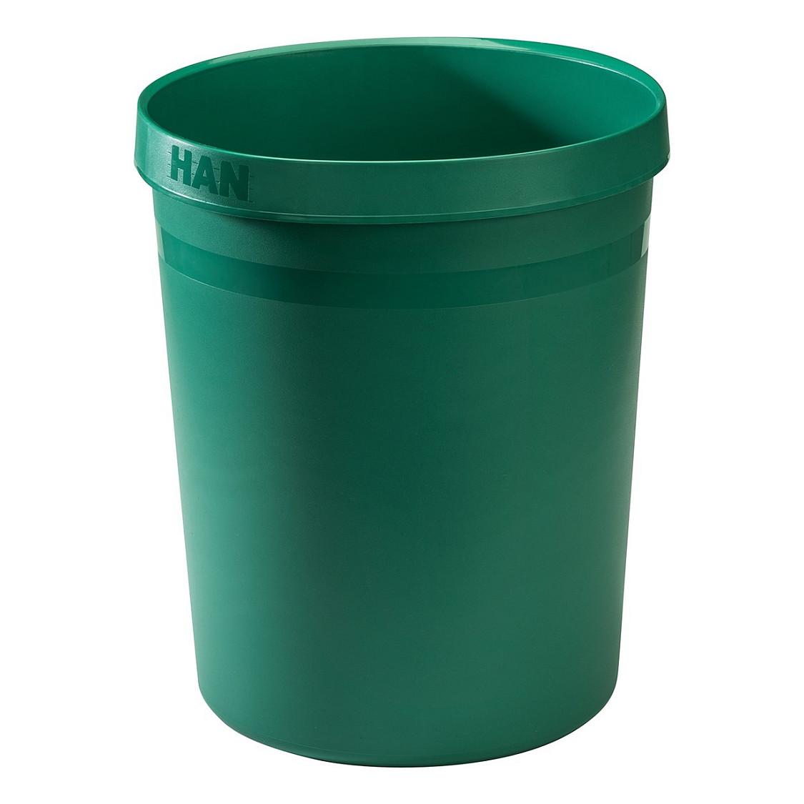 Papirkurv HAN HOME 18 l - grøn