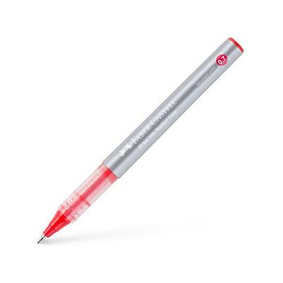 Tintenroller Faber-Castell Free Ink 0,7 mm - grå/rød