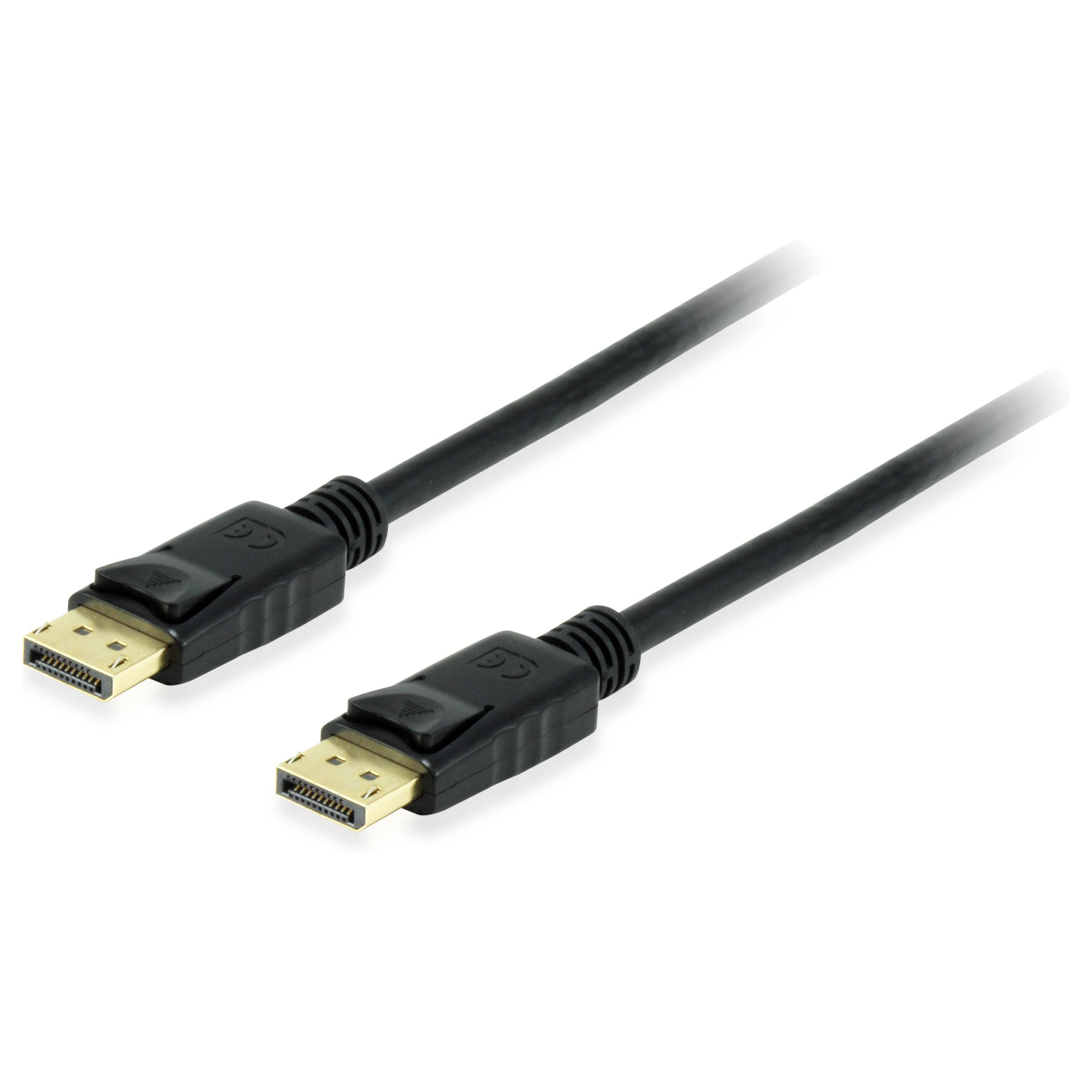 DisplayPort-kabel Equip 1.4 1 m - sort