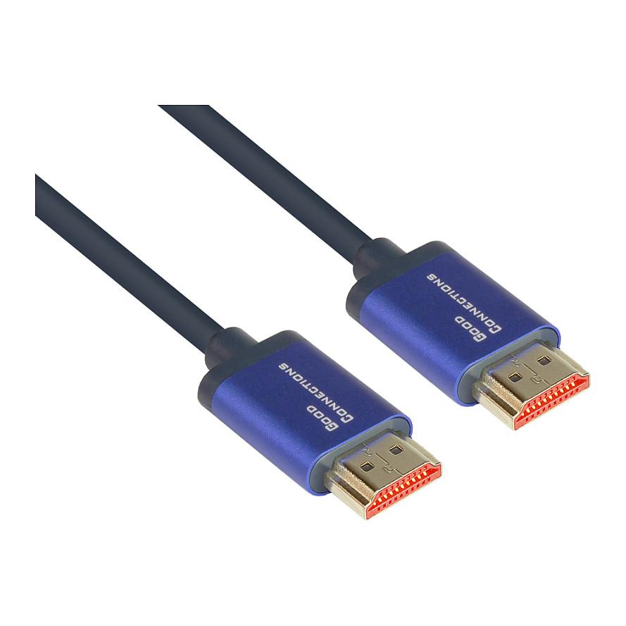 HDMI 2.1-kabel Good Connections SmartFLEX - blå, 2 m