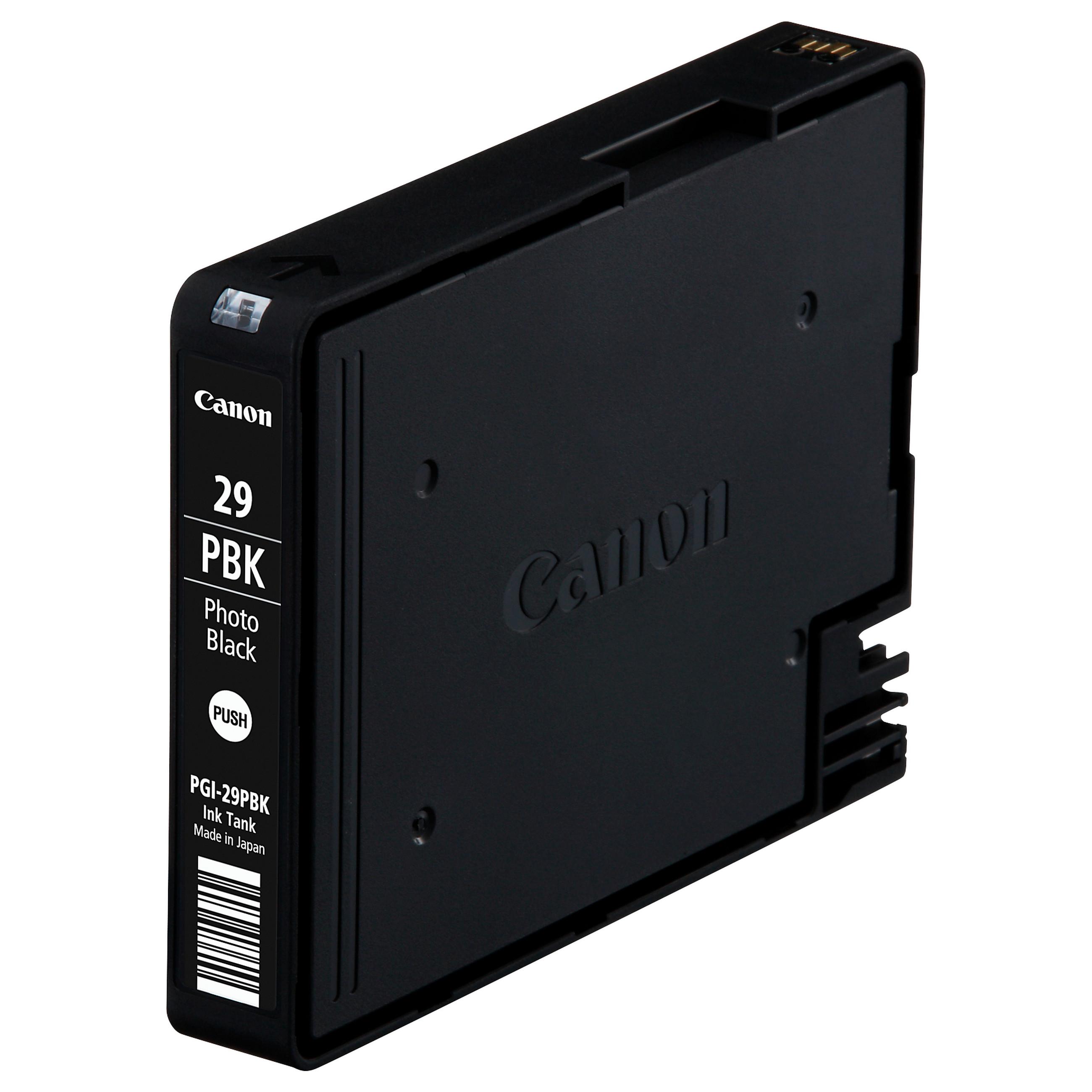 Canon Canon PGI-29 PBK Blækpatron sort foto PGI-29PBK Modsvarer: N/A