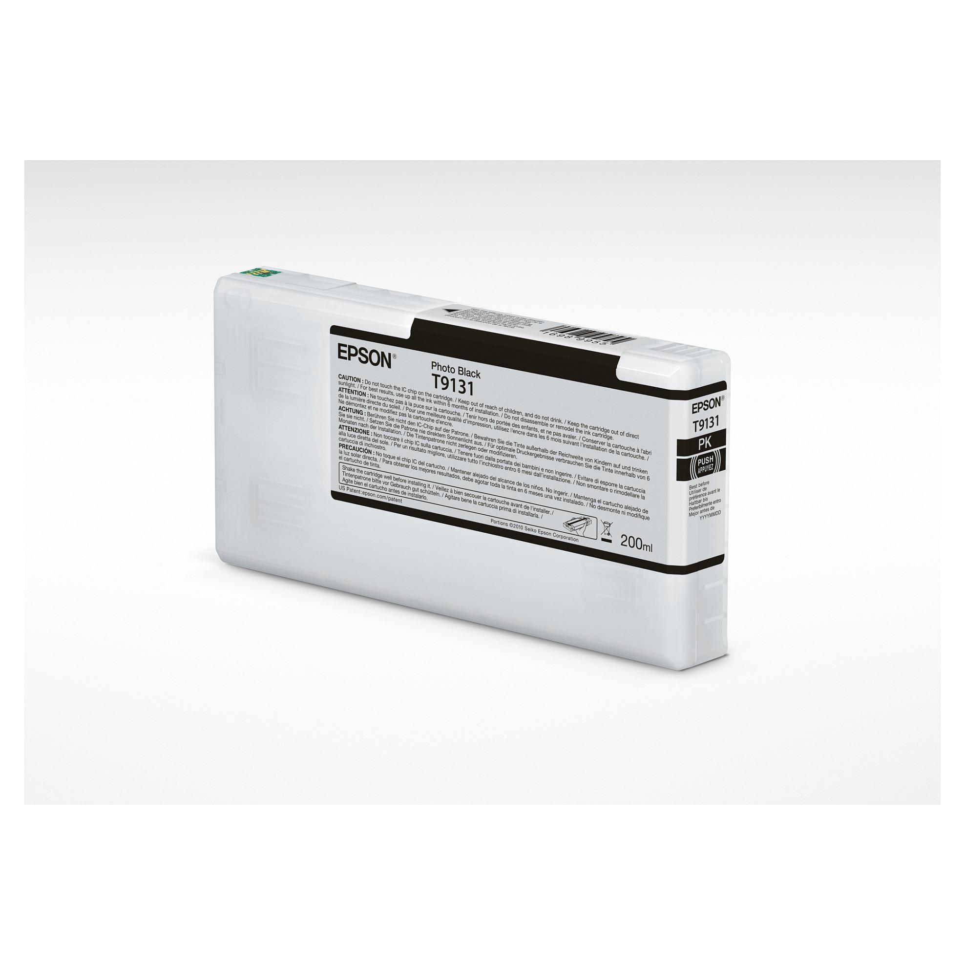 Epson Epson T9131 Blækpatron sort foto T9131 Modsvarer: N/A
