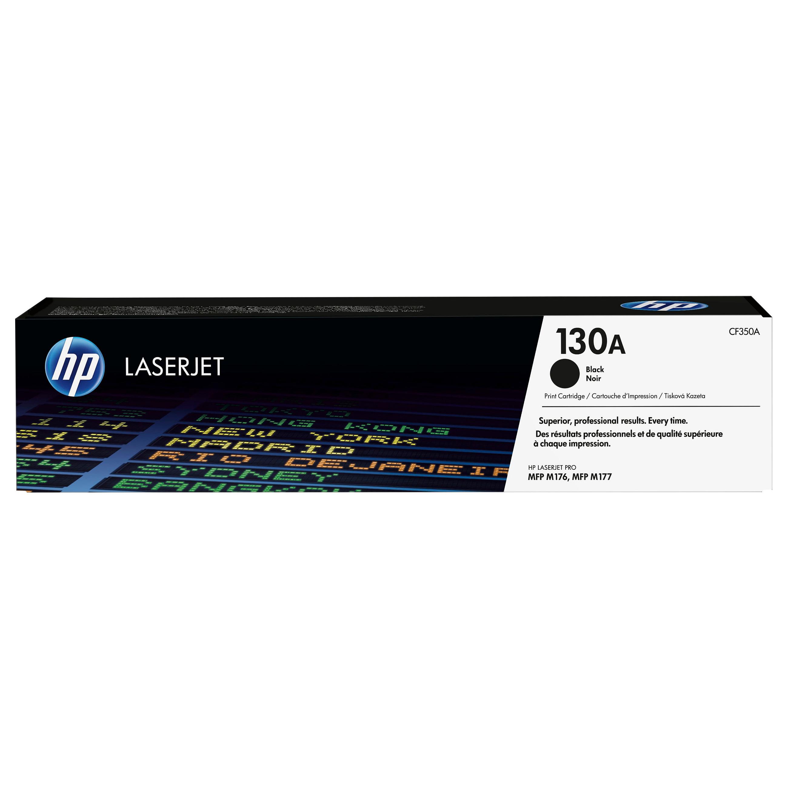 Tonerpatron HP 130A - sort