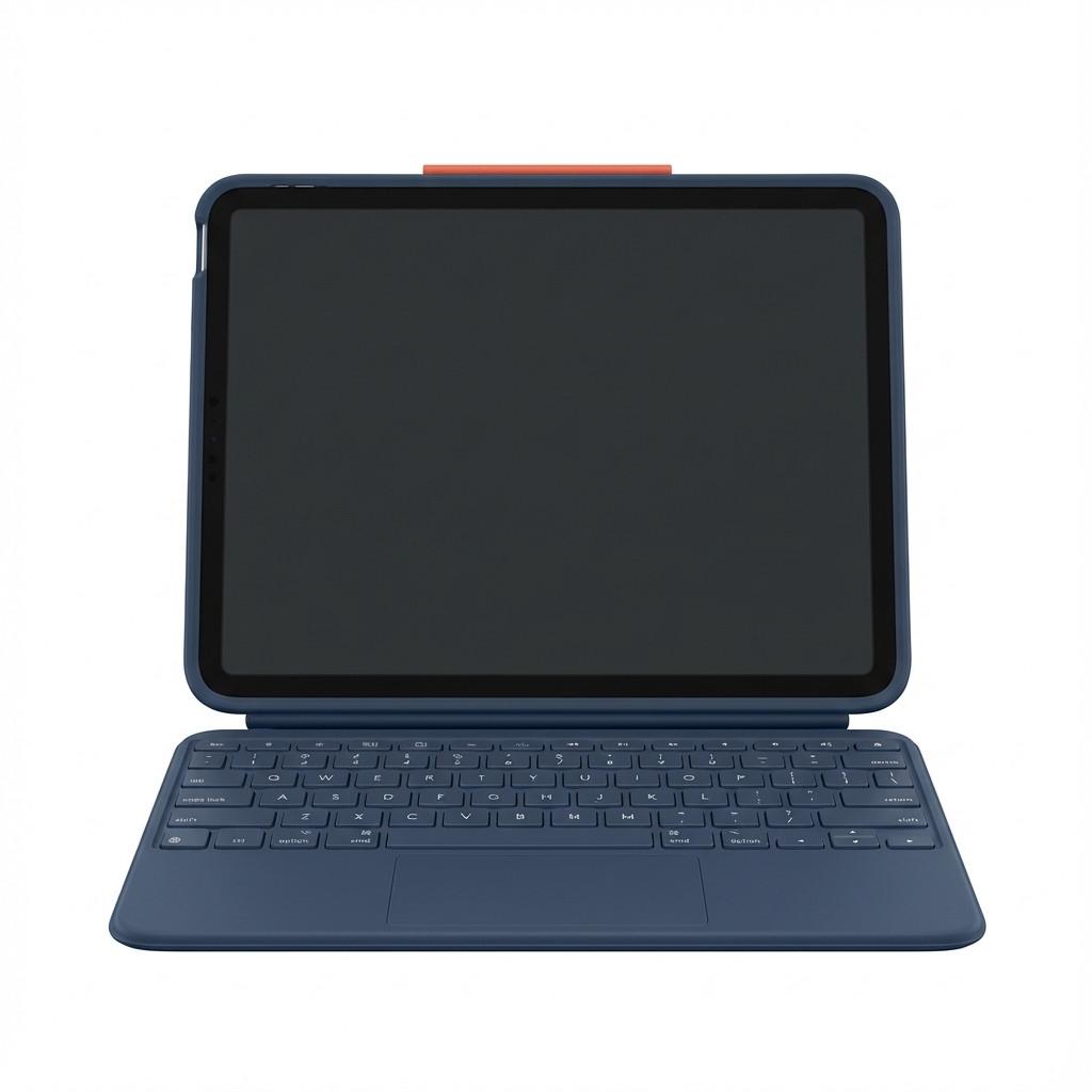 Tastaturcover Logitech Rugged Combo 4 Touch til iPad 10th gen - Classic Blue (CH)