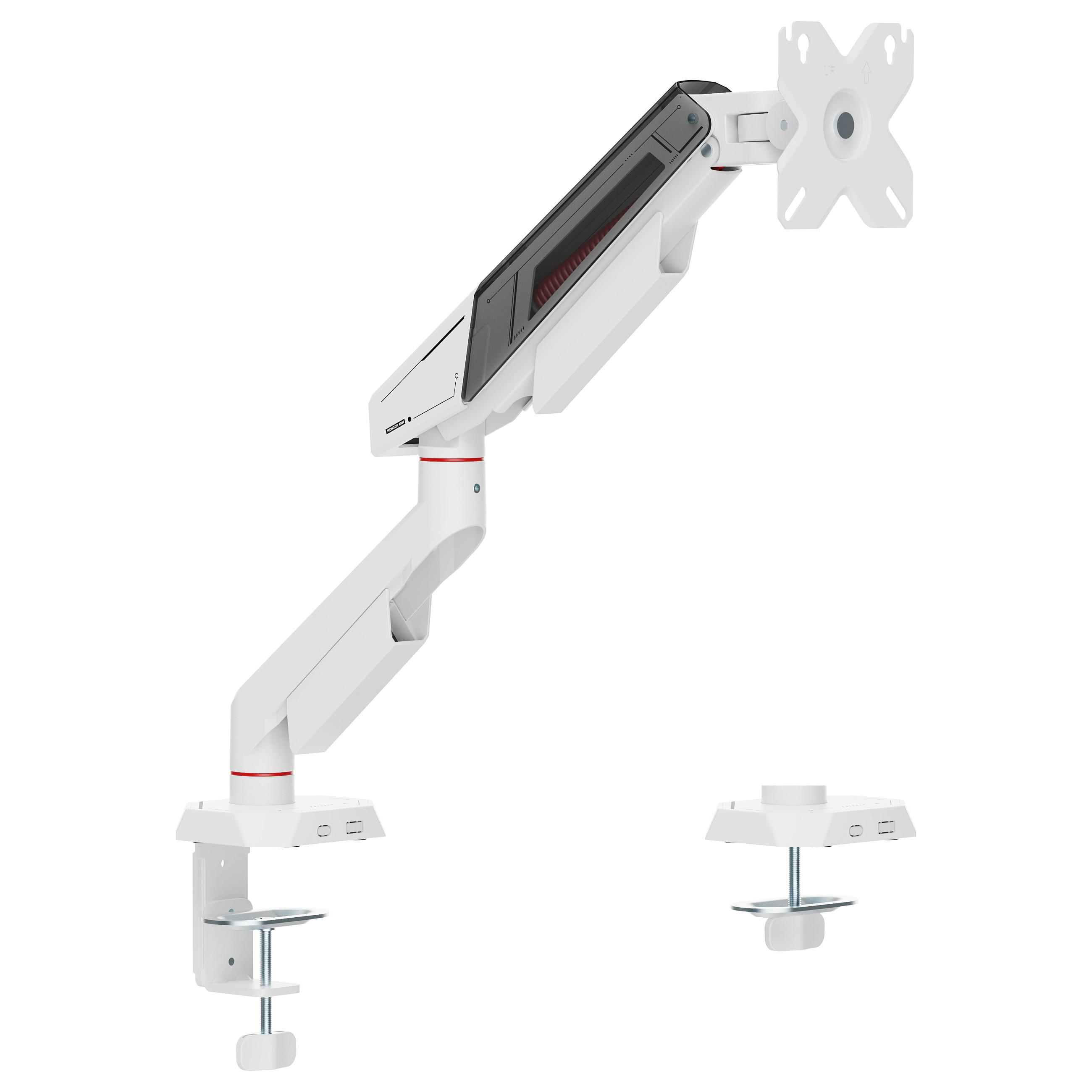 EQUIP gaming skærmholder til skrivebord 17-40 tommer, 1 skærm, VESA 75 x 75-100 x 100 mm