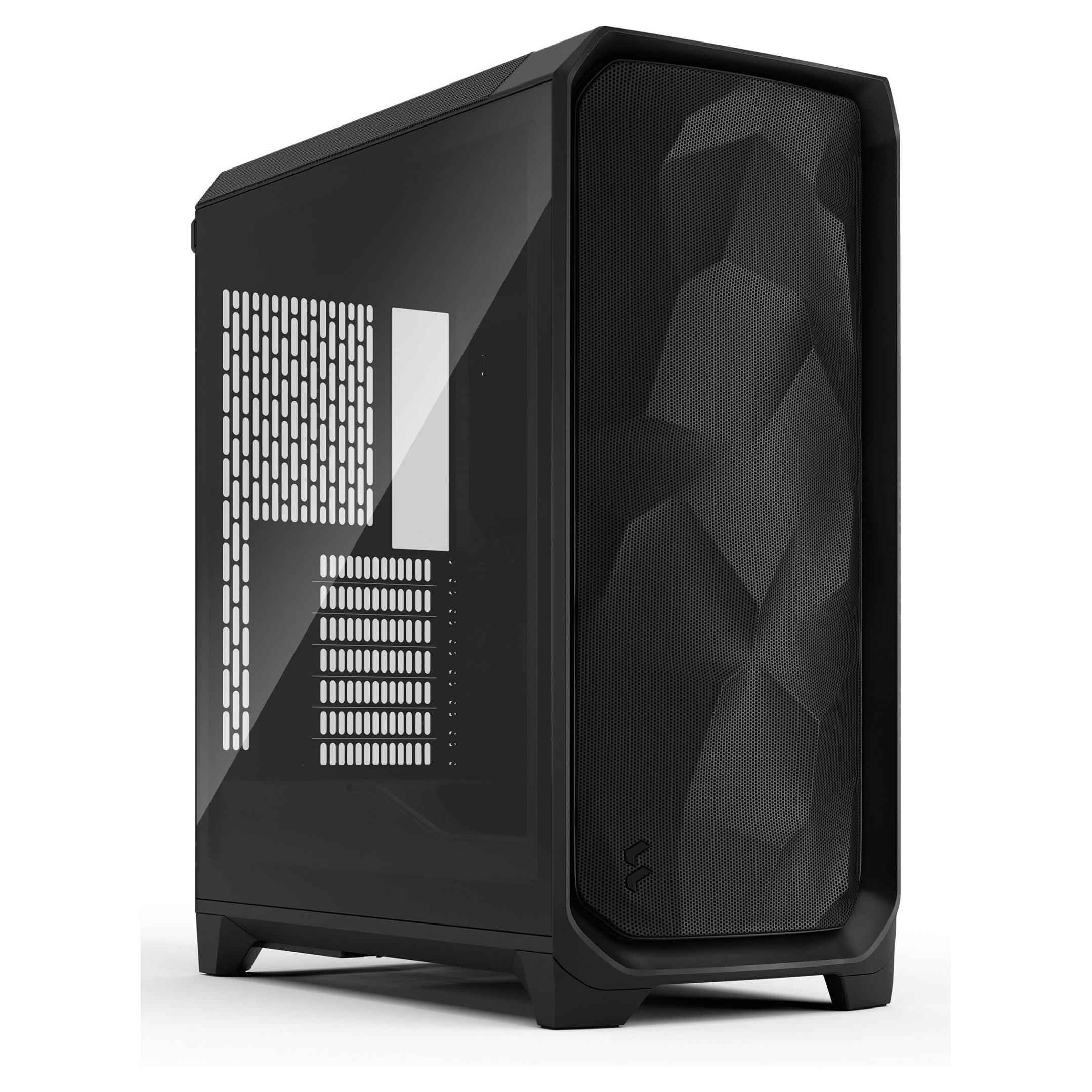 Fractal Design Meshify 3 - Tower - udvidet ATX - ingen strømforsyning (ATX) - sort TG-lystone - USB/Lyd