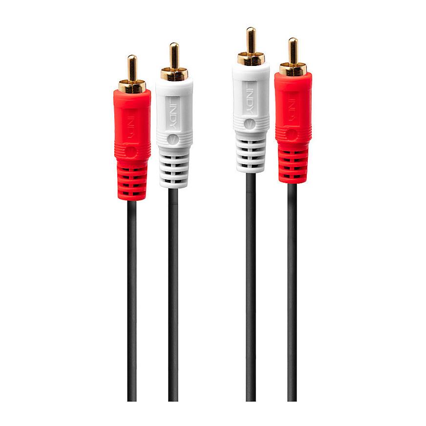 Audiokabel Lindy 35661 stereo 2 x RCA m/m - 2 m