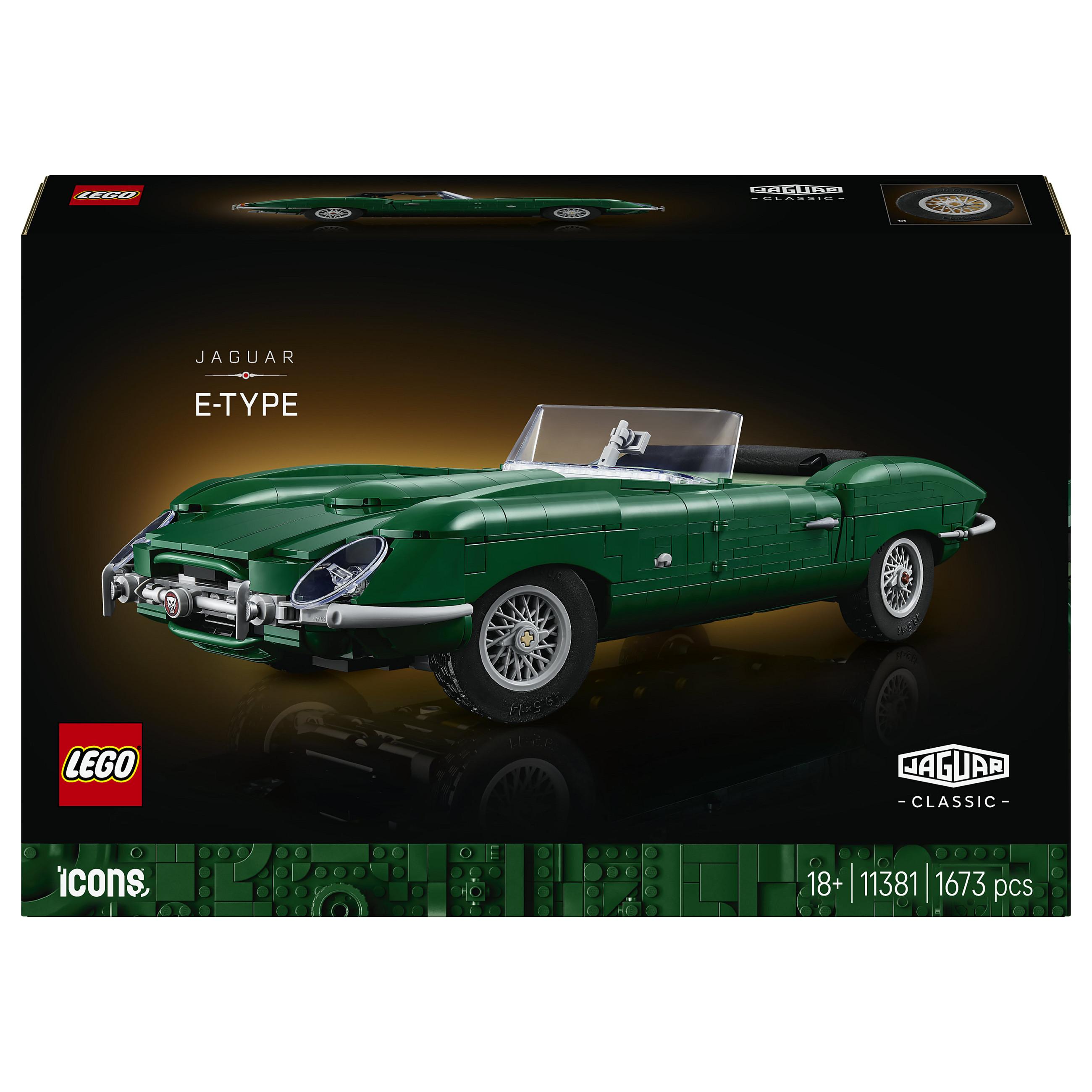 LEGO Icons 11381 Jaguar E-Type byggesæt, 1665 stk., 18+