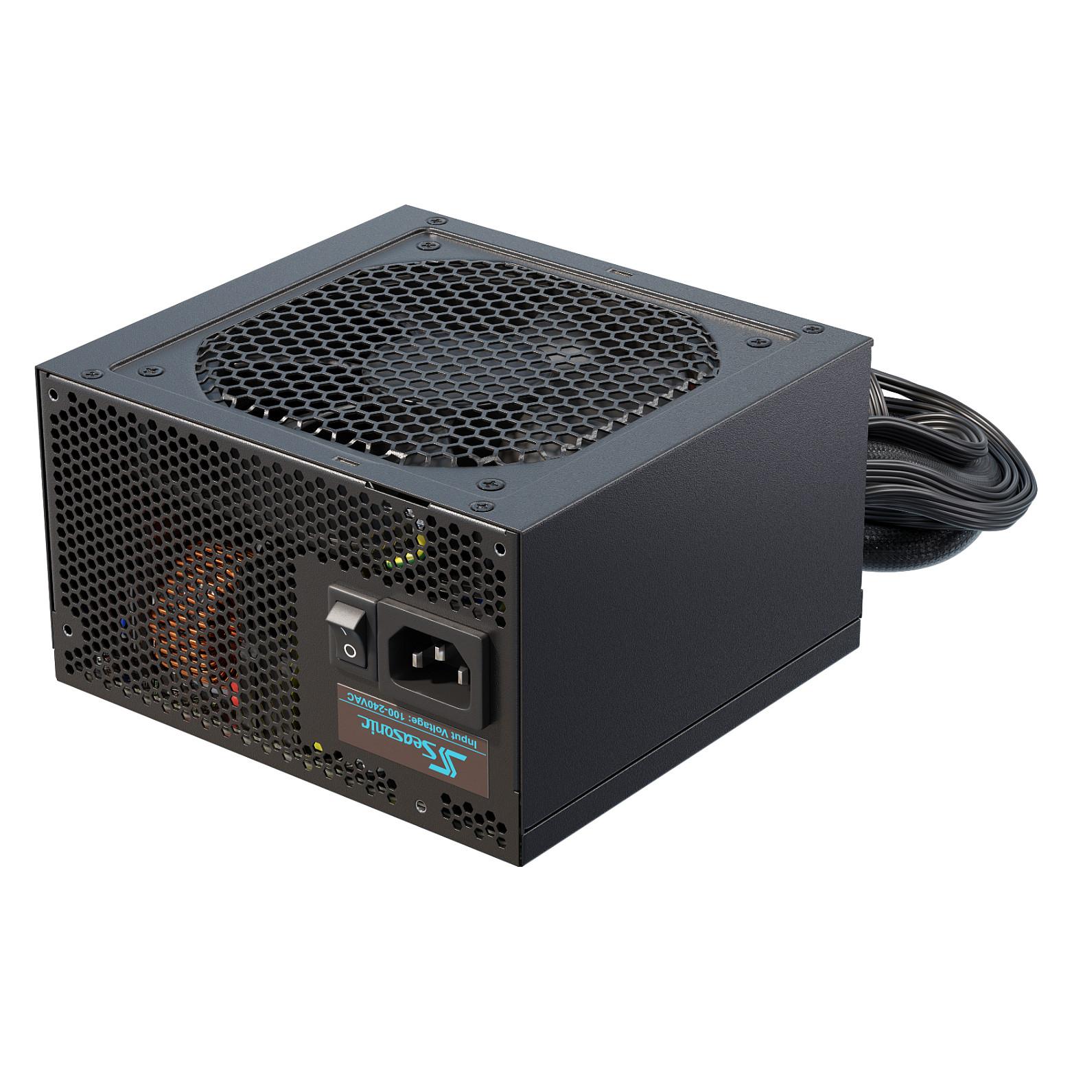 Seasonic G12 GM Series - Strømforsyning (intern) - ATX12V - 80 PLUS Gold - AC 100-240 V - 850 Watt
