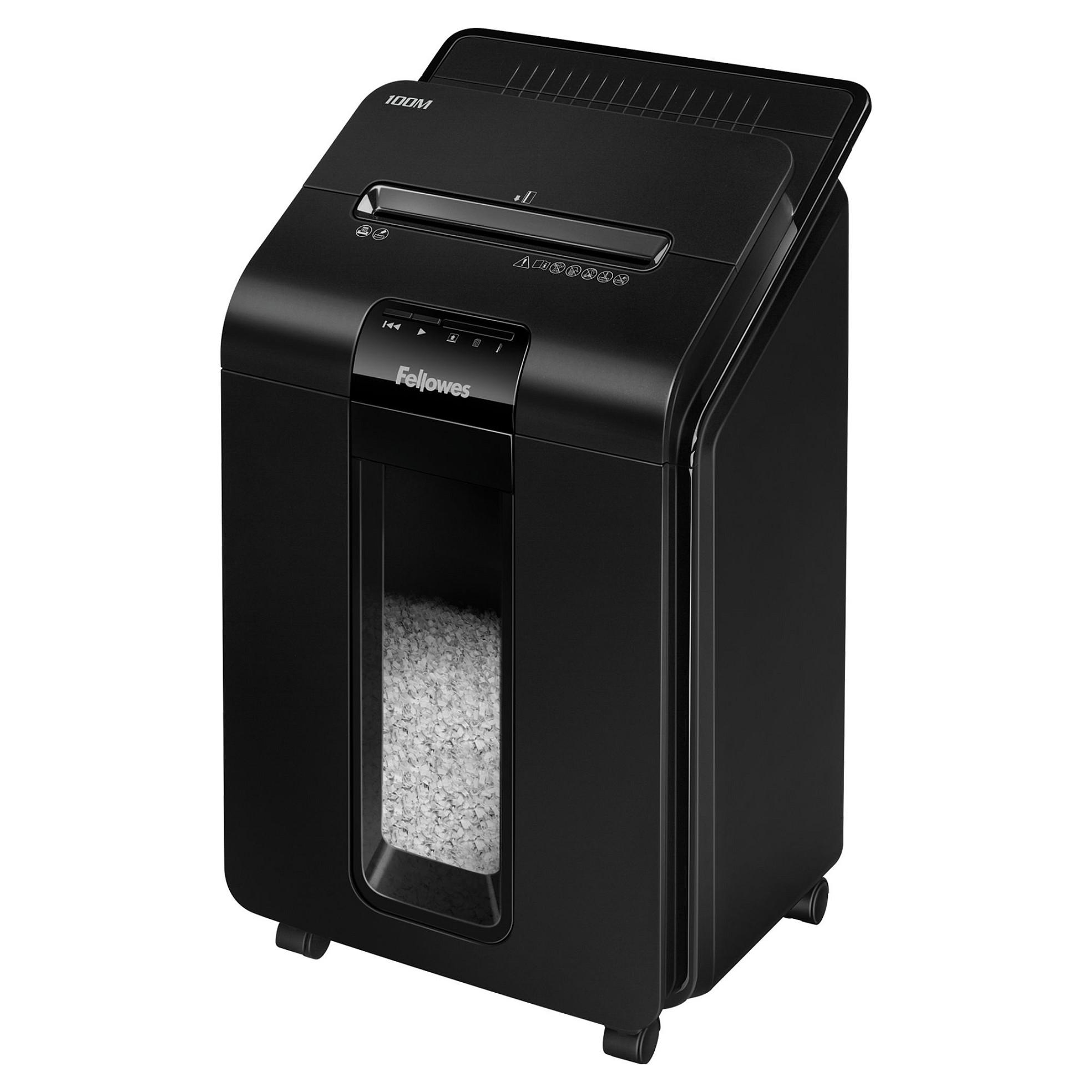 Makulator Fellowes AutoMax 100M mini makulering 4x10mm - AutoFeed (P-4)