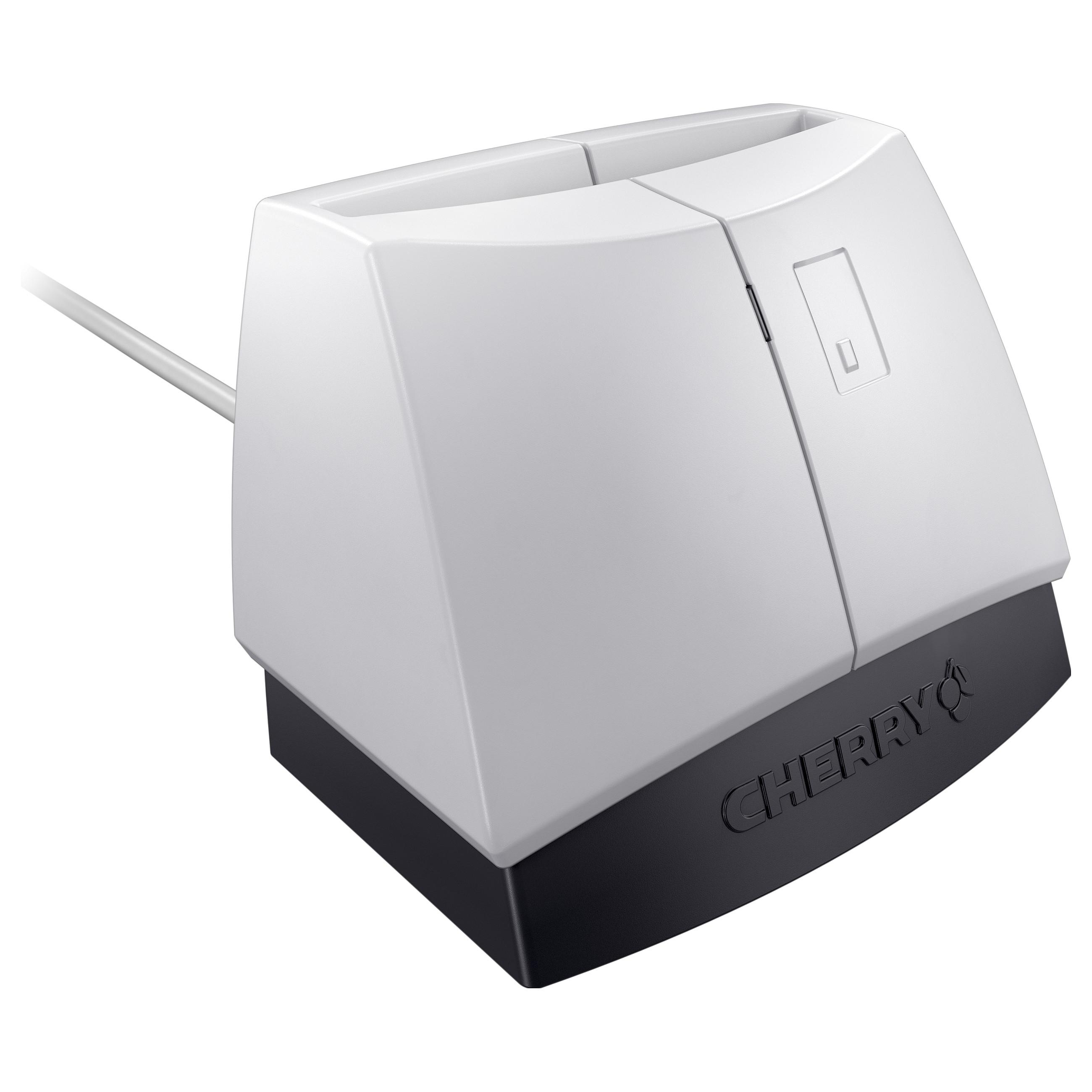 CHERRY SmartTerminal ST-1144 USB smartkortterminal - grå/sort