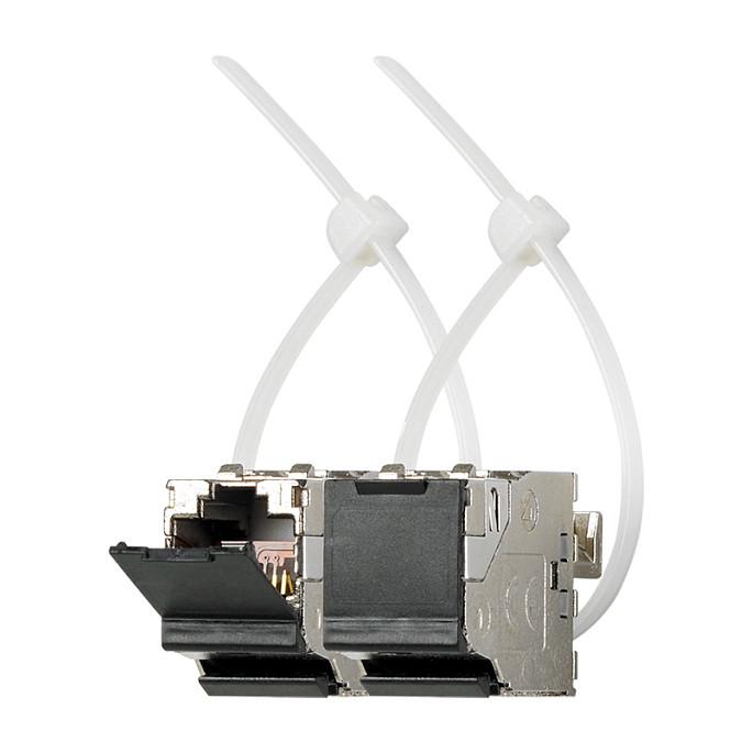 RJ45-universalmodul JUNG UMA-CAT6A-25 Cat. 6A iso Type A - 2 stk.