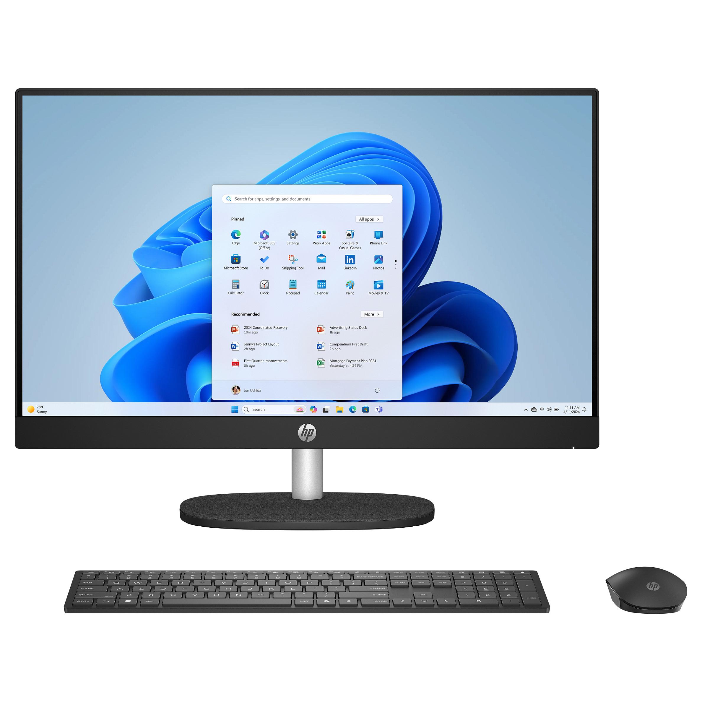 HP Next Gen AI 24-ct2054ng AIO Ryzen AI 5 340 16GB 1TB AMD Radeon 840M Windows 11 Home