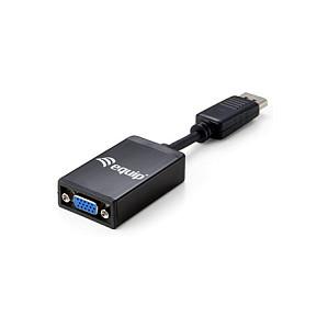DisplayPort til VGA-adapter Equip 133435 - sort
