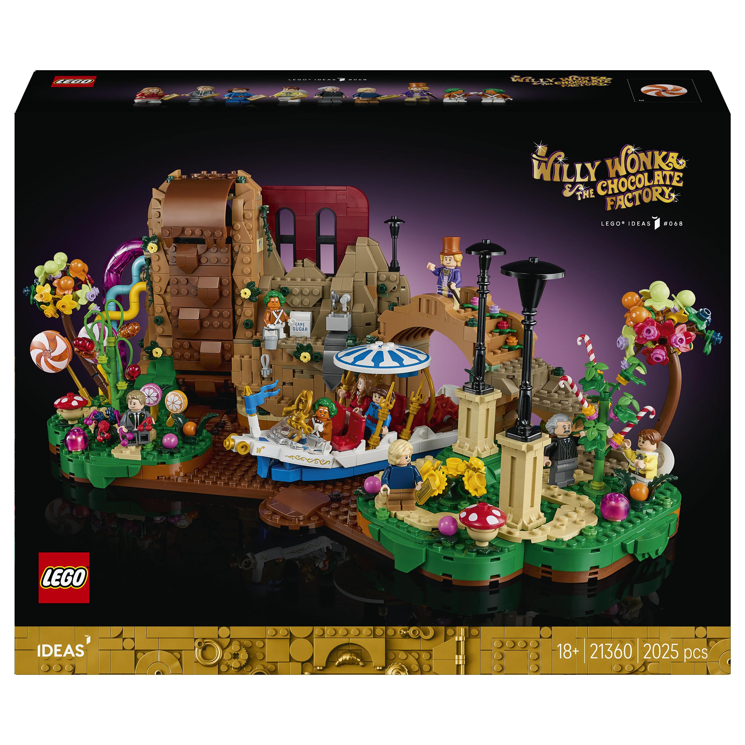 LEGO Ideas 21360 - Willy Wonka og chokoladefabrikken - GEEKD.dk