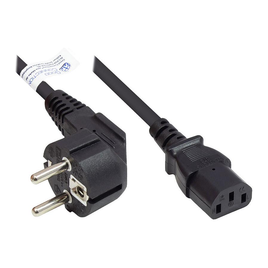 Strømkabel econ connect Good Connections P0130-S018 CEE7/7 til IEC C13 - 1,8 m