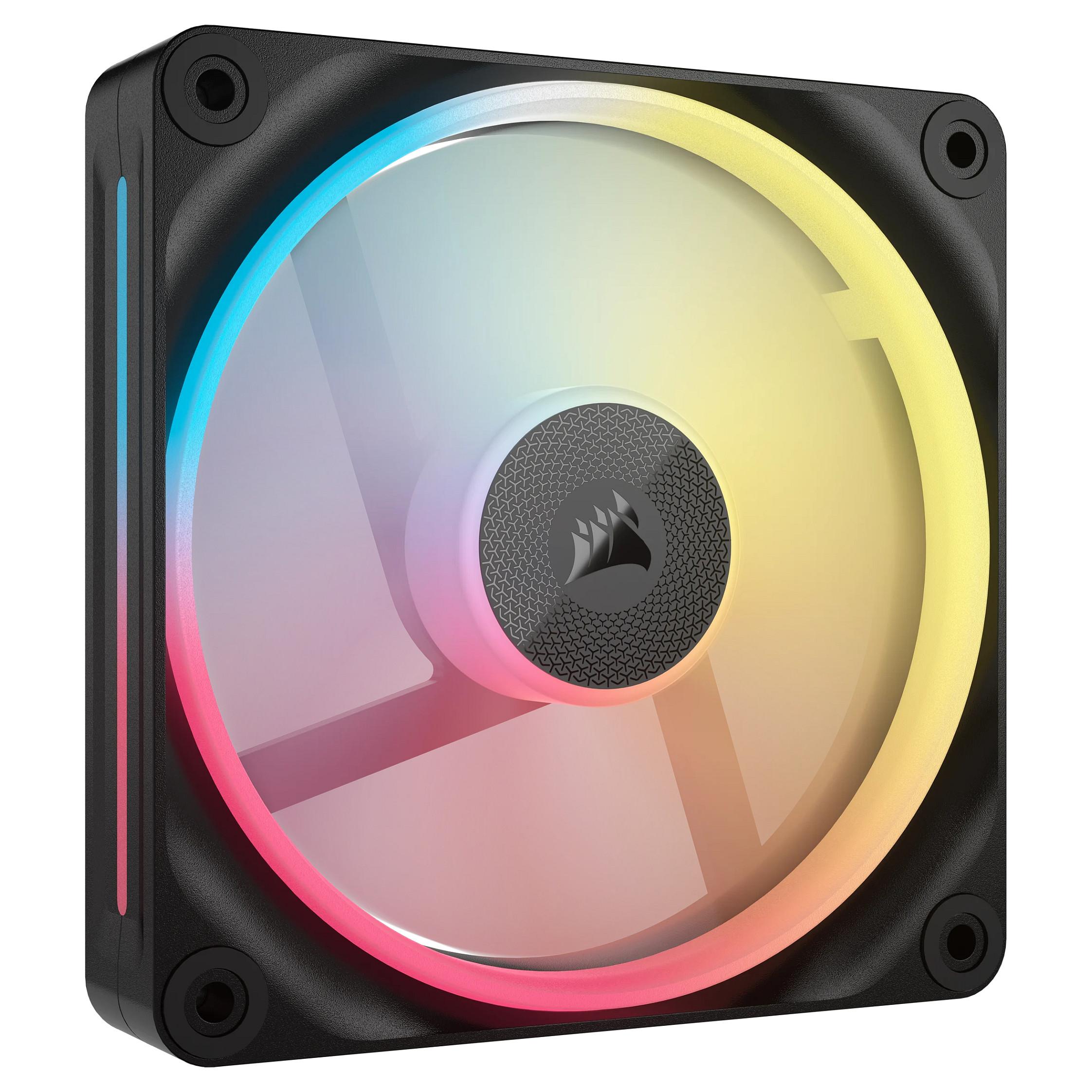 CORSAIR iCUE Link LX120-R RGB - Indsats med blæser - 120 mm - sort