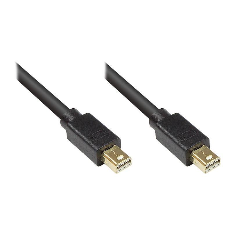 Mini DisplayPort-kabel 1.1 3 m - sort
