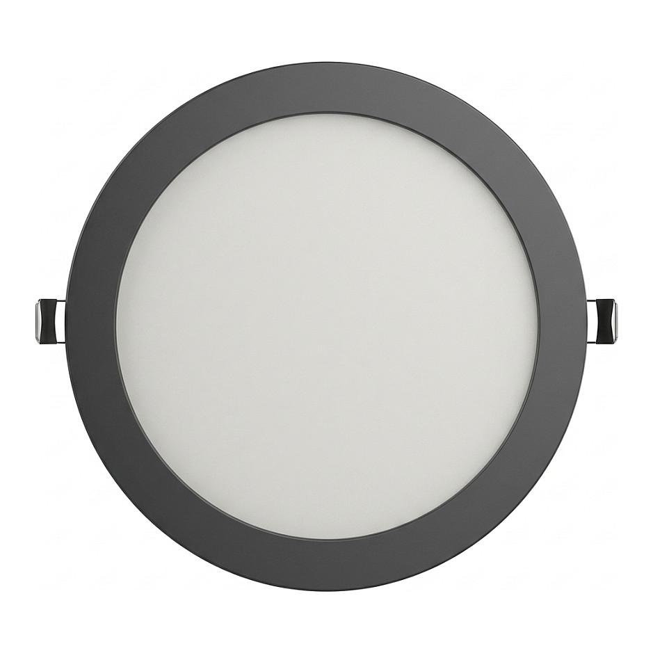 Synergy 21 LED Ultra Slim LED Panel Light V6 20W SWWWWNW 3CCT Schwarz