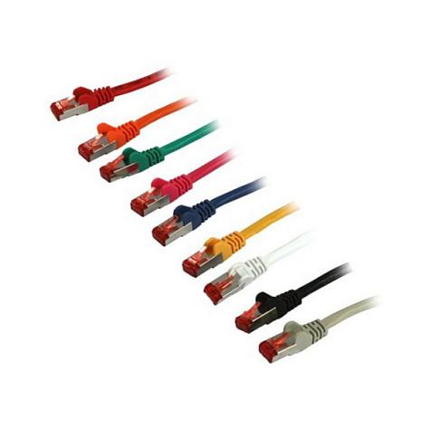 Patchkabel RJ45 CAT6 250Mhz 025m schwarz SSTPSFTPTPESuperflex Synergy 21