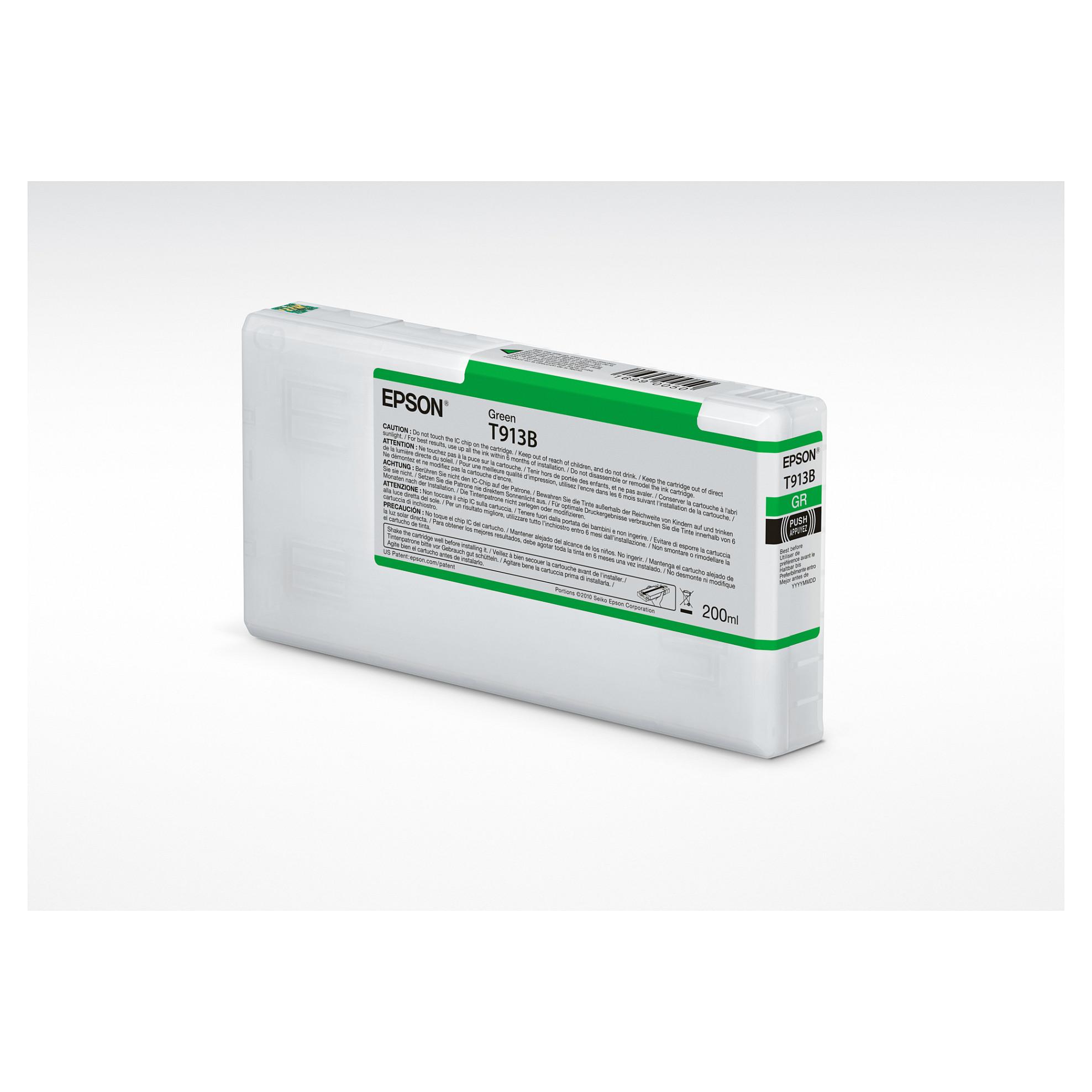 Epson Epson T913B Blækpatron Grøn T913B Modsvarer: N/A