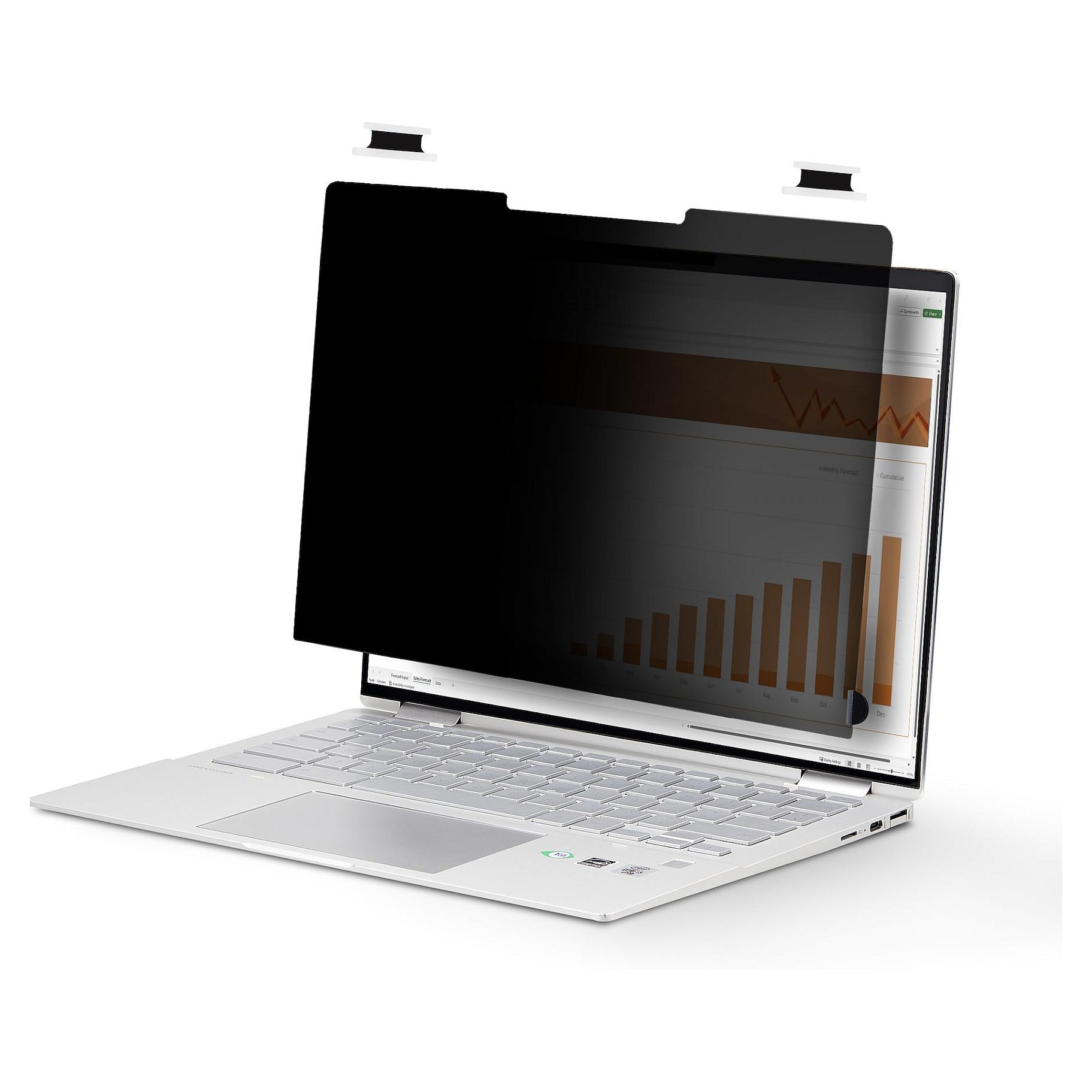Startech 14-inch 16:9 Touch Privacy Screen, Anti-Glare Privacy Filter, Laptop Monitor Screen Protector with +/- 30 Deg. View Angle, Flip-Over - 51% Blue Light Reduction (14LT-PRIVACY-SCREEN) - Notebook privacy-filter - klæbemiddel, hængselsfaner, flaphængsler - 14