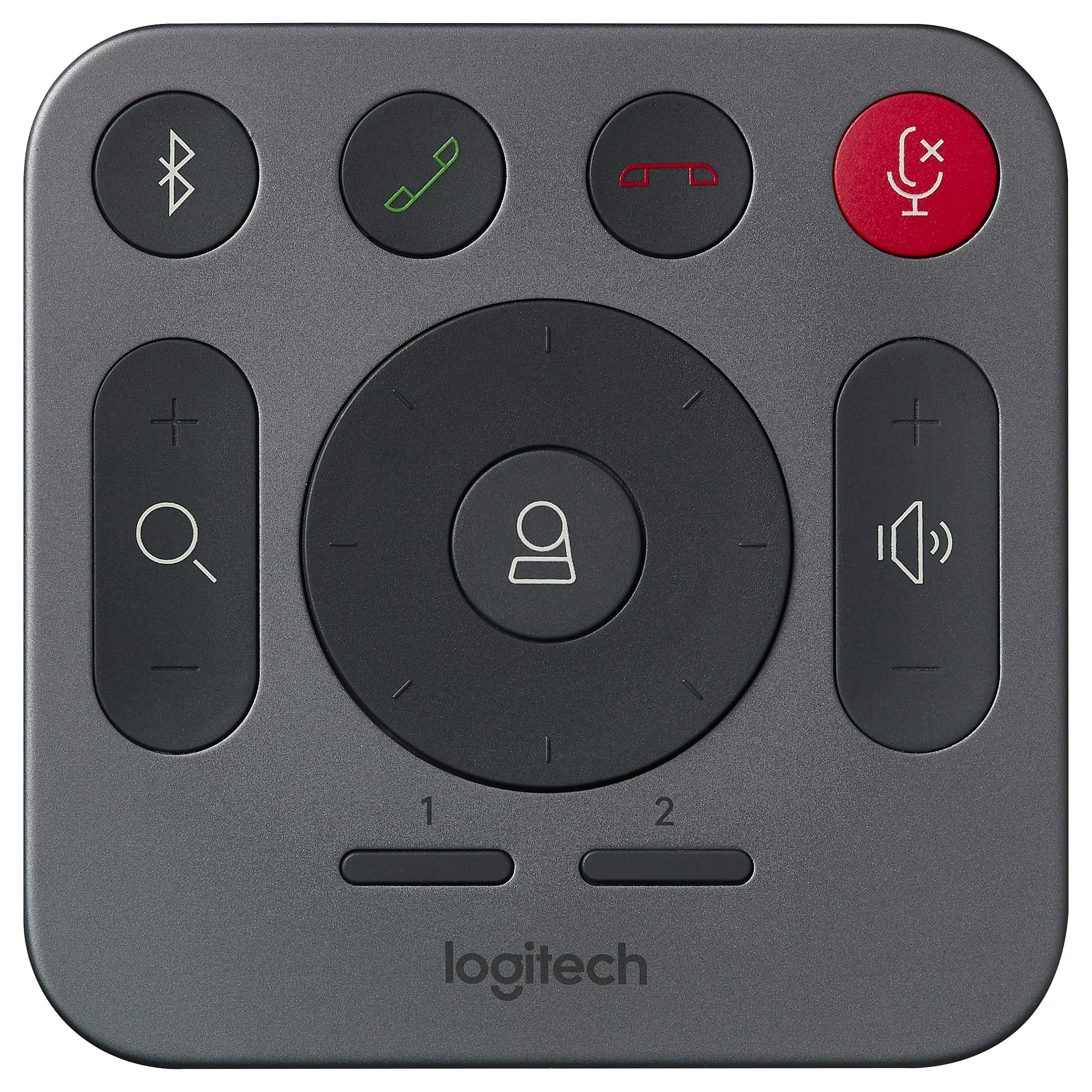 Logitech Rally 993-001940 fjernbetjening til ConferenceCam/Rally Plus, sort