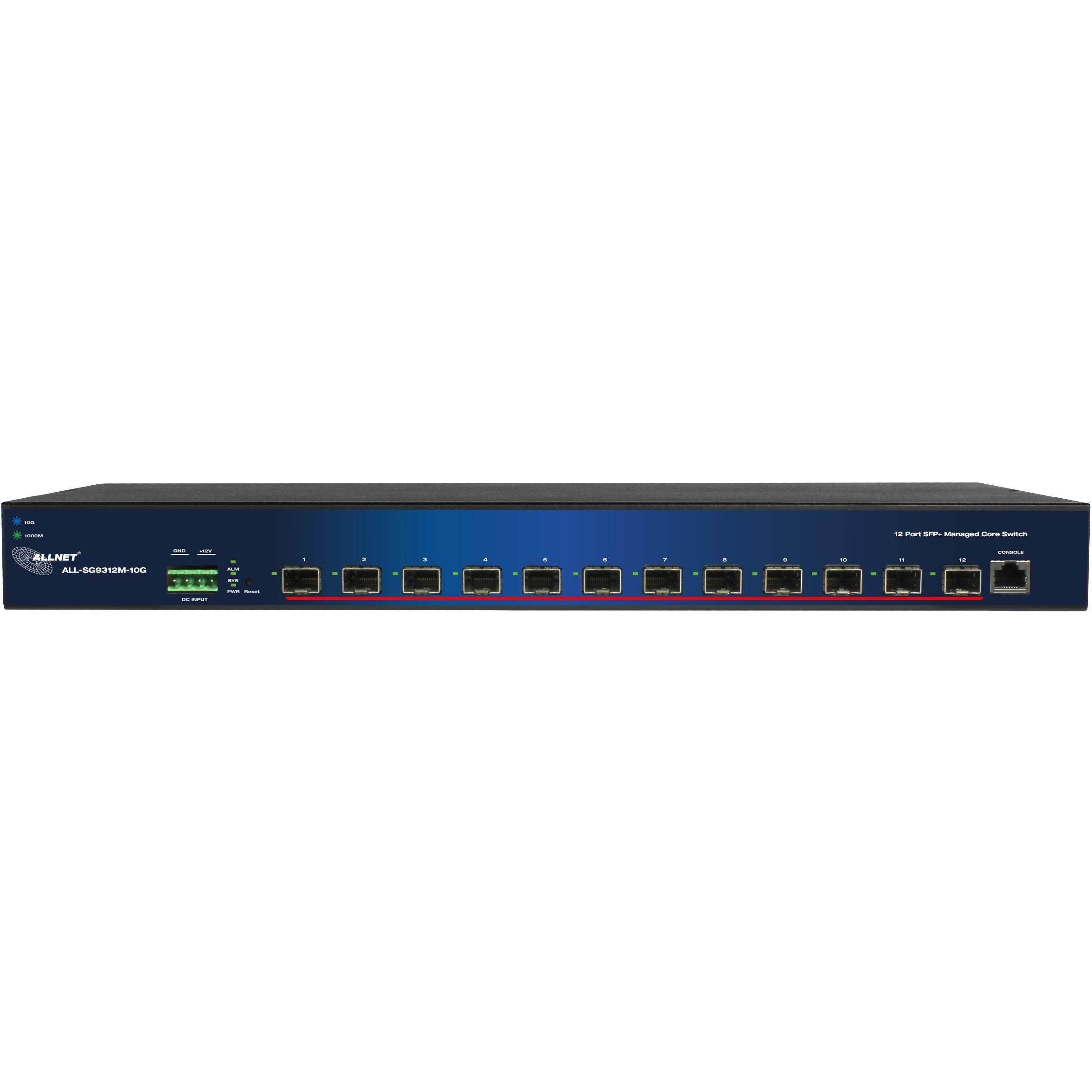 ALLNET Switch smart managed Layer2 12 Port 12x 10