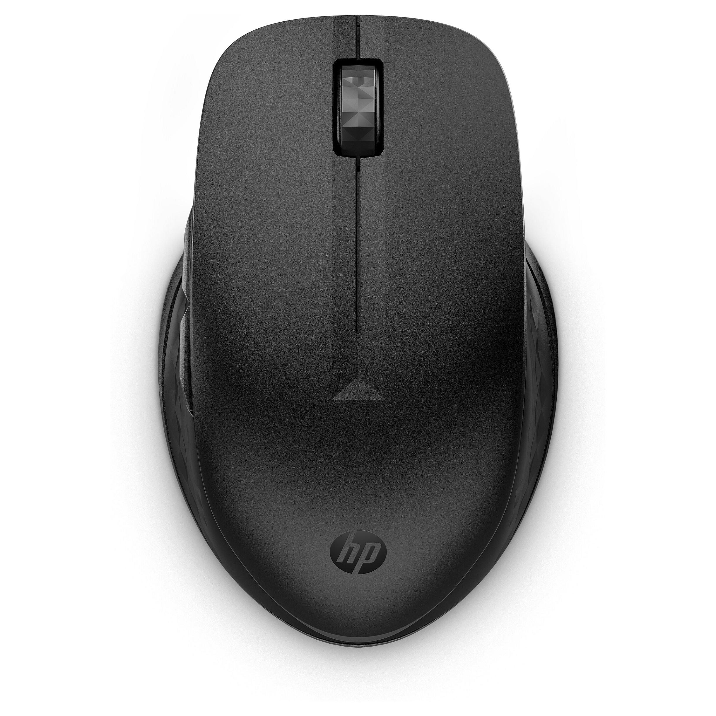 HP 435 - Mus - ergonomisk - multi-enhed - 5 knapper - trådløs - 2.4 GHz, Bluetooth 5.2 - Bluetooth USB adapter