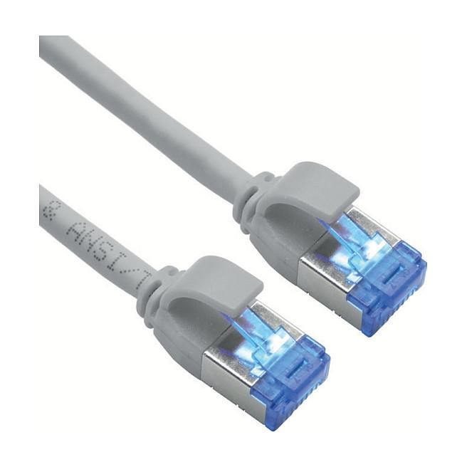 Patchkabel ROLINE Kat.6A Class EA S/FTP 5 m - grå