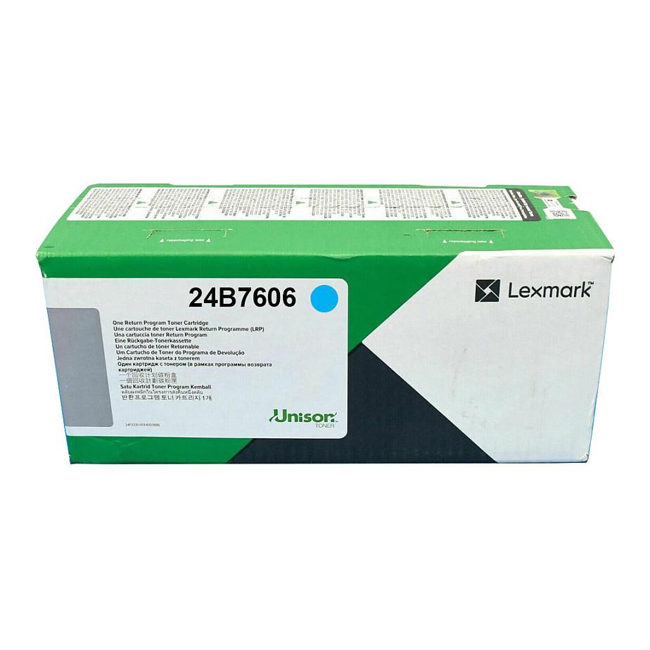 Tonerpatron Lexmark 24B7606 XC - cyan