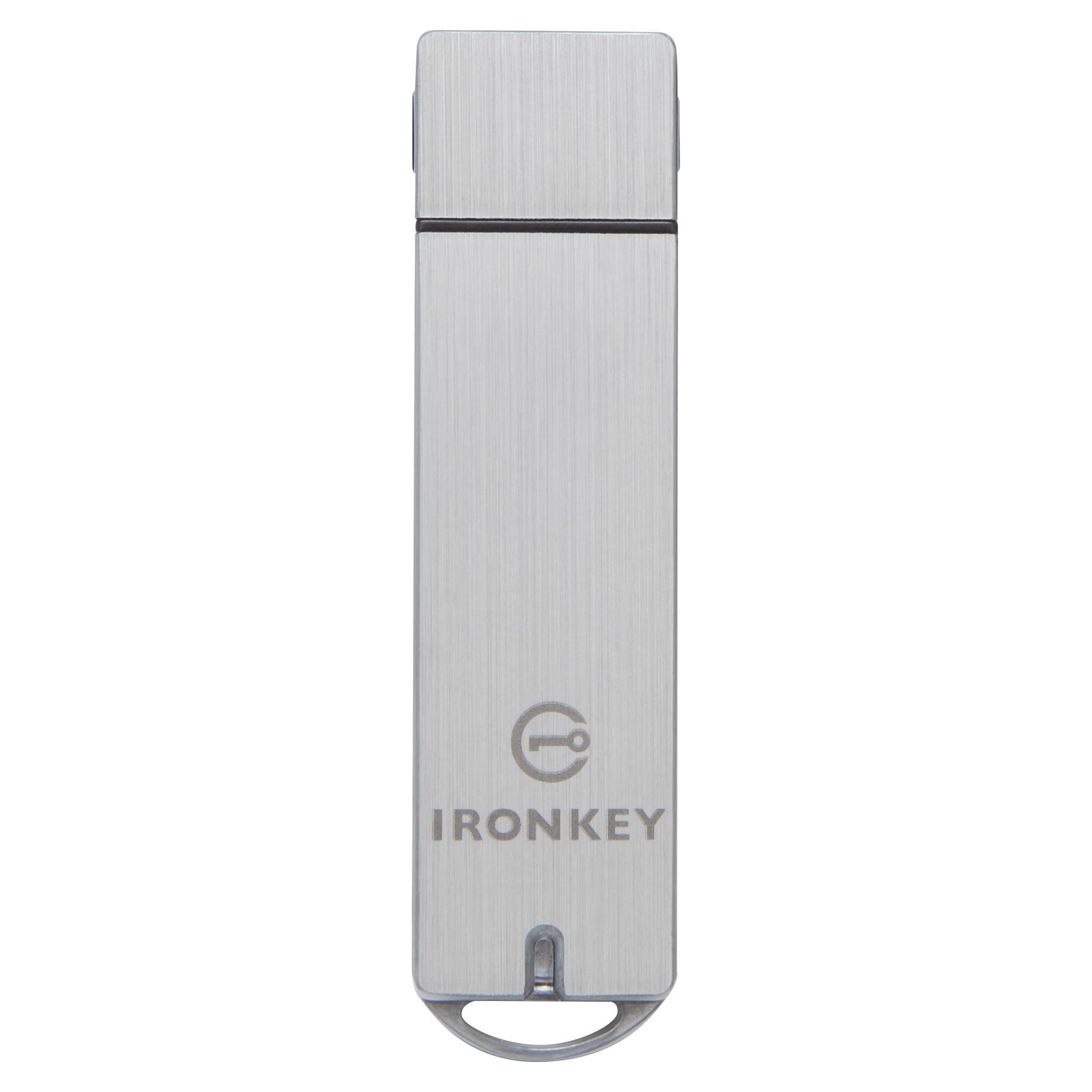 USB-stik Kingston IronKey S1000 Basic 64 GB - sølv