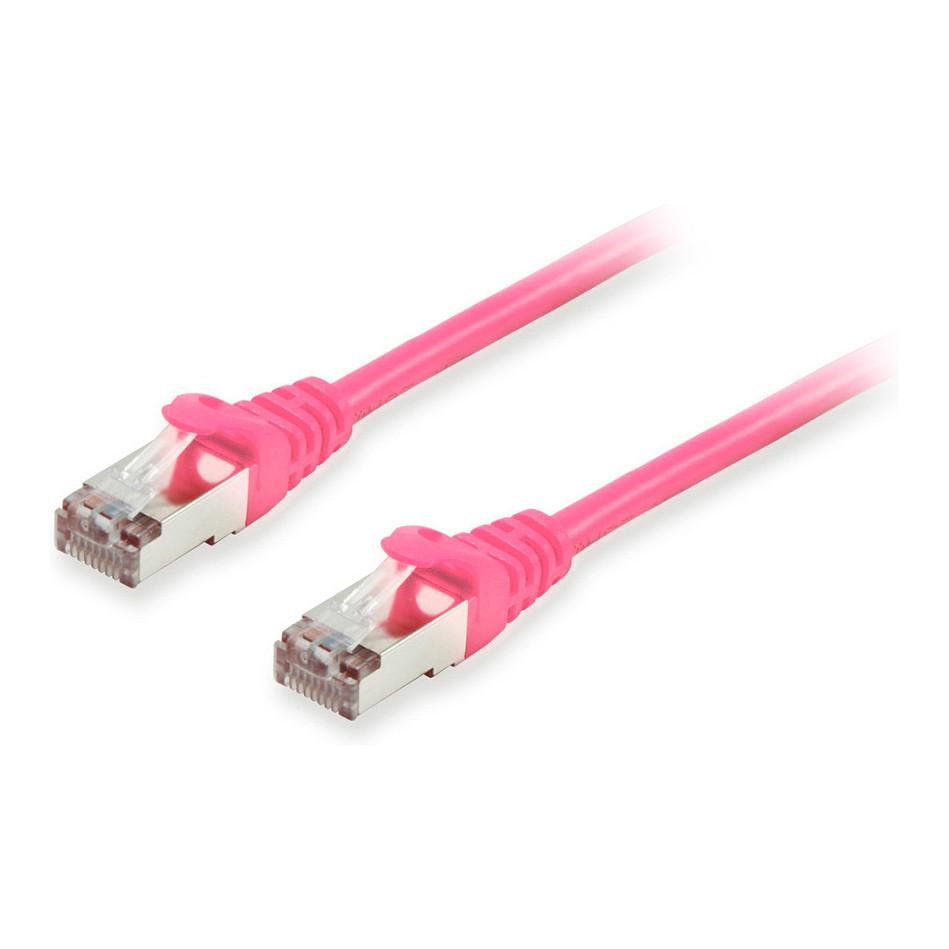Netværkskabel Equip Cat6A S/FTP RJ45 1,5 m - pink