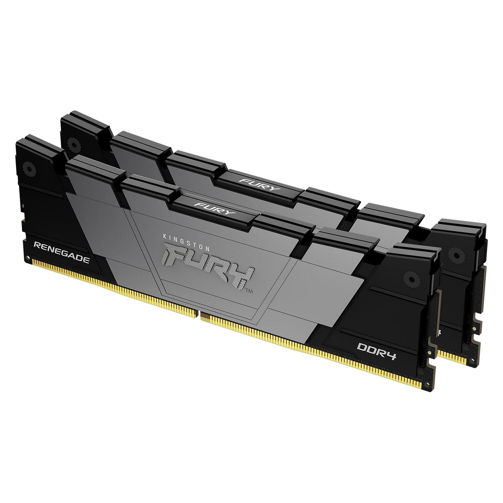 Kingston FURY Renegade DDR4-3600 - 32GB - CL16 - Dual Channel (2 pcs) - Intel XMP - Sort