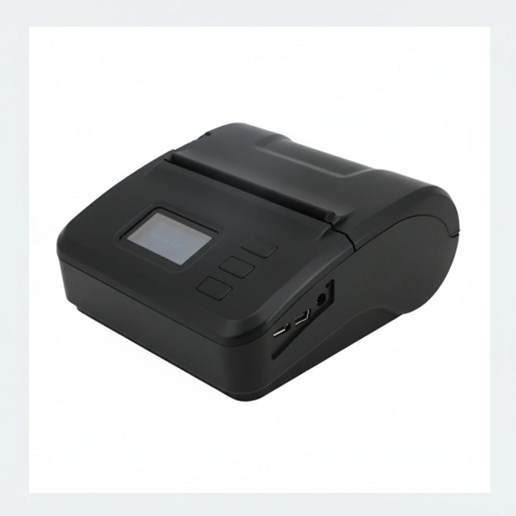Kasse ALLNET Mobildrucker/Kassendrucker ALL-PM01, USB / RS232 / Bluetooth 80 mm, schwarz