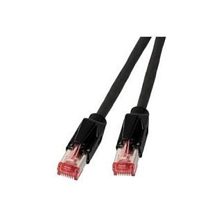 RJ45 patchkabel EFB Elektronik K8050.20 Cat.6A S/FTP LSZH 20 m - sort
