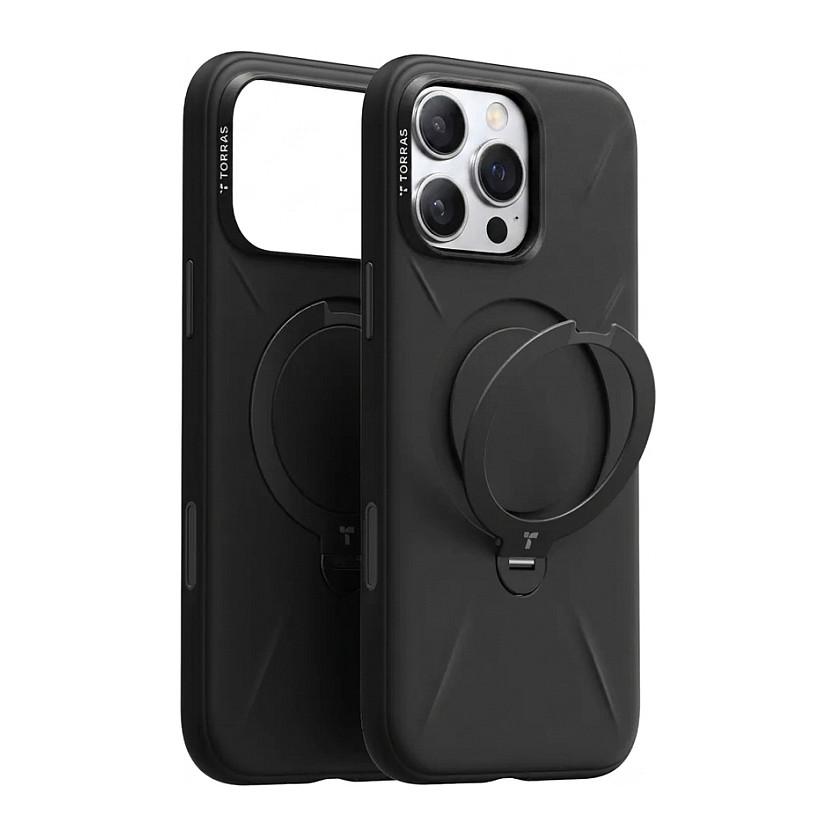 Mobilcover Torras OSTAND R Fitness Series til iPhone - sort