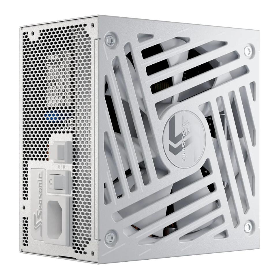 Seasonic FOCUS GX White ATX 3 (2024) 1000 - Strømforsyning (intern) - ATX12V 3.1/ EPS12V - 80 PLUS Gold - AC 100-240 V - 1000 Watt - hvid