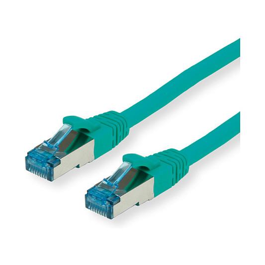 Netværkskabel VALUE Cat.6A S/FTP RJ-45 1 m - grøn