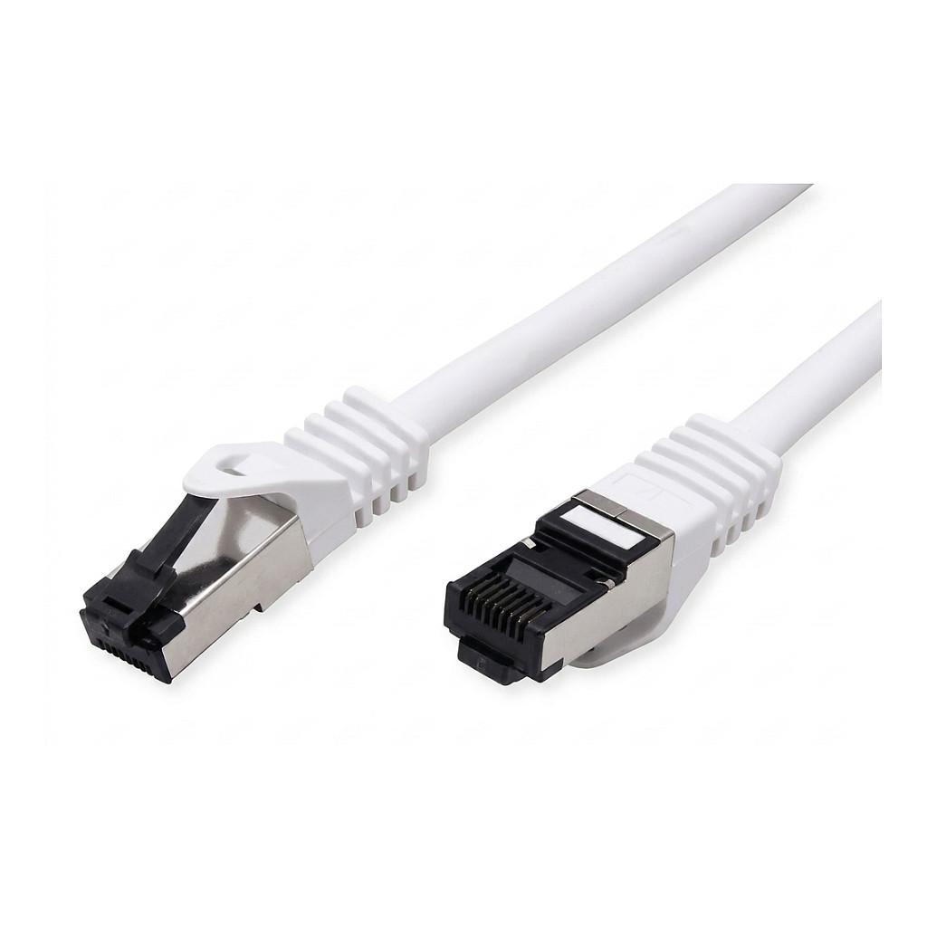 Netværkspatchkabel VALUE Cat.8 Class I S/FTP - hvid, 2 m