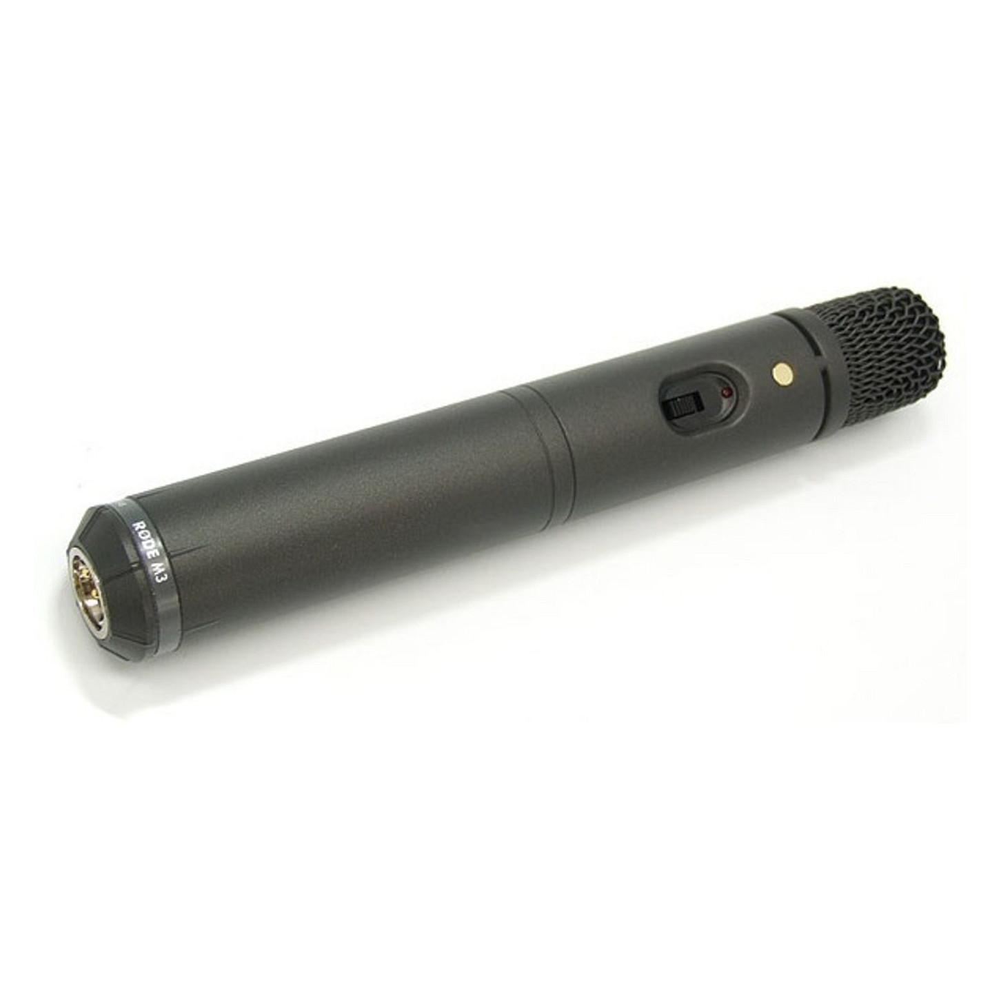 RØDE M3 sort scenemikrofon og performance-mikrofon med kardioide karakteristik, kablet